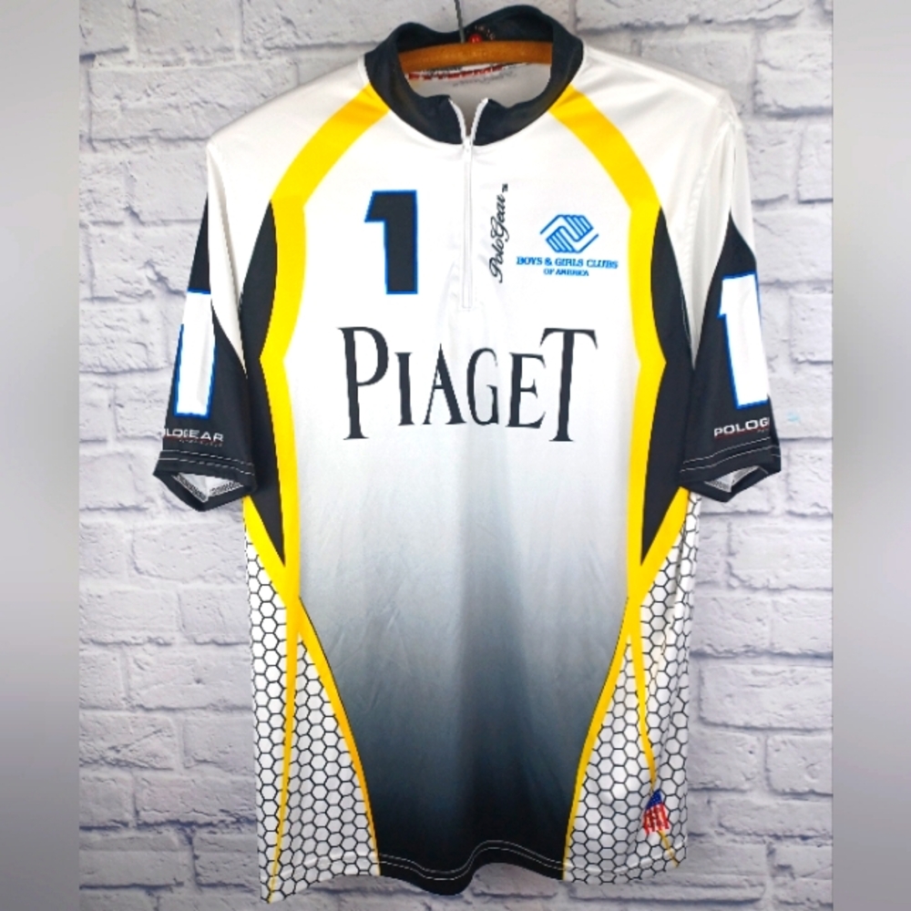 Polo Gear POLOGEAR Extreme Performance 1/4 Zip Jersey #1 PIAGET Men's M